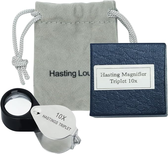 Hastings Triplet Loupe 10X Jeweler's Loupe - Image 9