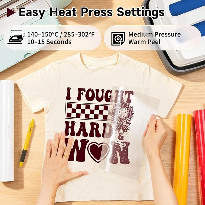 TECKWRAP Heat Transfer Vinyl for T-Shirts, 50+ Washes, REACH Certified & Dryer - Image 9