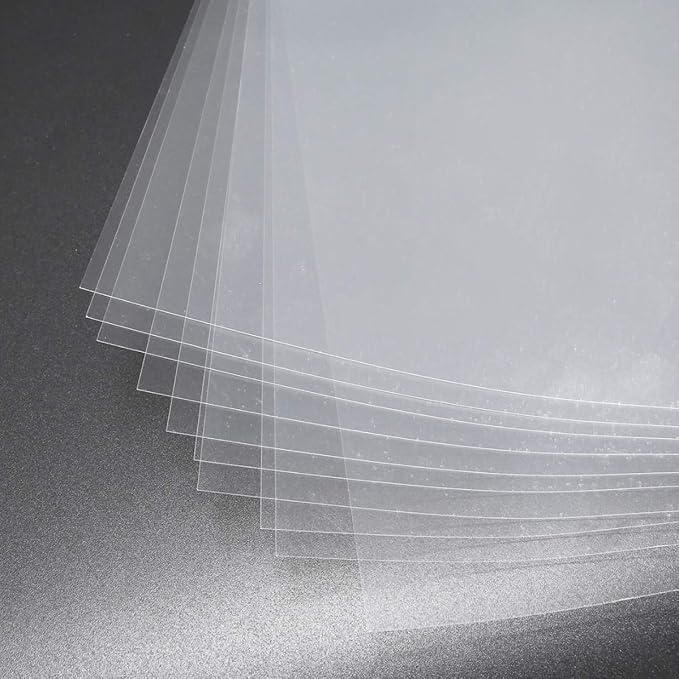 15 Pack 4 mil Blank Mylar Stencil Sheets | 12 x 12 Inch Clear Blank Plastic - Image 5