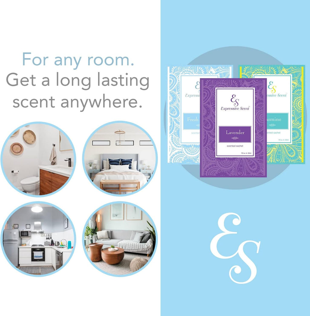 Expressive Scent 6 Pack Pomegranate Large Scented Sachet Envelope - Heritage Collection