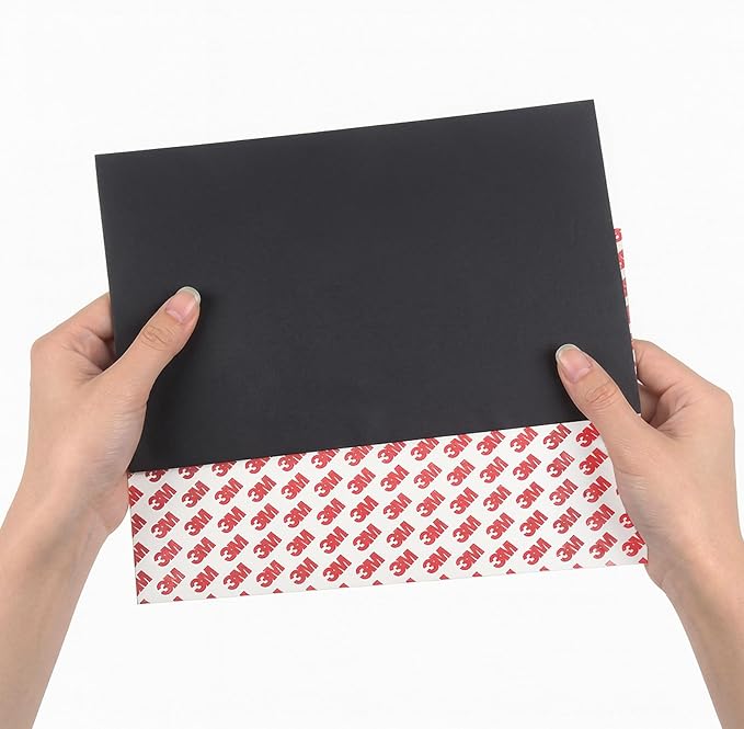 80Mil Magnetic Sheets with Adhesive 8.5" x 11", Self Sticky Anisotropic Sheet - Image 7