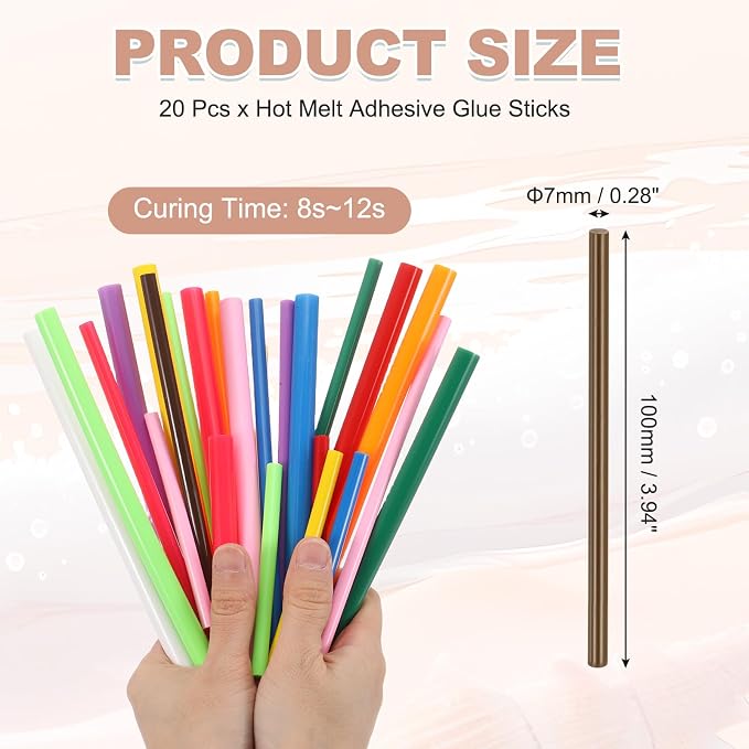 PATIKIL Hot Glue Sticks for Glue Gun - Image 2