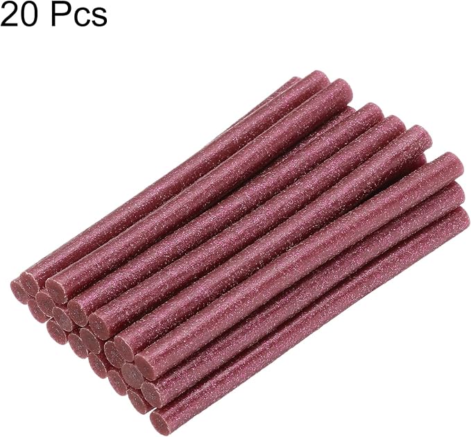 uxcell 20pcs Hot Glue Sticks for Glue Gun 7mm/0.28-inch x 4-inch Mini Hot Melt - Image 3