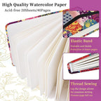 5x5 Handy Portable Handmade Cloth Fabric Hardcover Sewing Binding Travel - Image 5