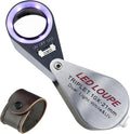 10x Foldable Pocket Magnifier Loupe by TEKCOPLUS