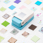 BAOFALI 3Pcs Stamp Puncher, 1X0.8inch &1inch Stamp Punch1 Inch Square Punch - Image 7