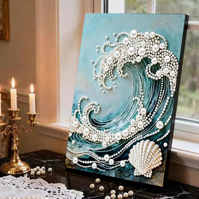 GEMFAMILY 5D Diamond Art Pearl Painting Kits - Image 2