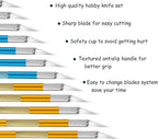 15 Pack Exacto Knife Set, Hobby Knife, Back to School Supplies Craft Knifes Kit - Image 3