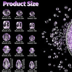 Crystal Beads, Rondelle Jewelry Beads - Image 2