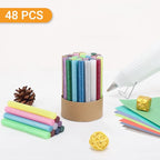 Manarty Glitter Color Hot Glue Sticks, Craft Adhesive Waxing Sticks Bulk - Image 7