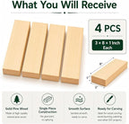 Unfinished Wood Blocks for Carving, Painting and DIY Crafts - Image 8