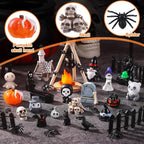 DIYDEC 54pcs Halloween Mini Resin Figures, Tiny Figurines to Hide Toys Little - Image 3