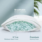 Rainmr Extra Thick Body Pillow Memory Foam – Long Pillow - Image 3