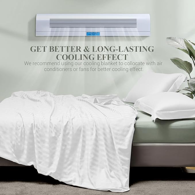Elegear Revolutionary Cooling Blanket King, Absorbs Heat to Keep Body Cool - Image 9