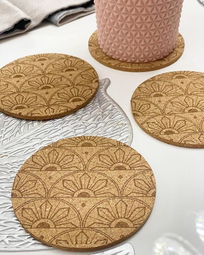 Cork Coasters Bulk 100 Pack - Image 5