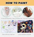 Meothan Paint by Numbers Kit for Adults Beginner 16x20 inch | Nightmare Before - Image 7