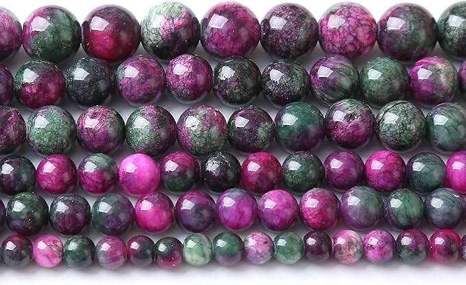 90pcs 4mm Natural Stone Tourmaline Persian Jade Beads Round Loose Beads by NaturalStoneBeads