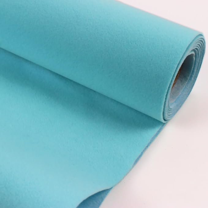 Mint Green Self Adhesive Soft Velvet Drawer Liner DIY Fabric Felt Liner - Image 4