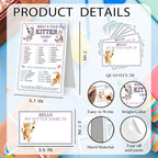 What's Your Kitten Name Game Cards, Birthday Game Supplies, 1 Kitten Name Game - Image 2