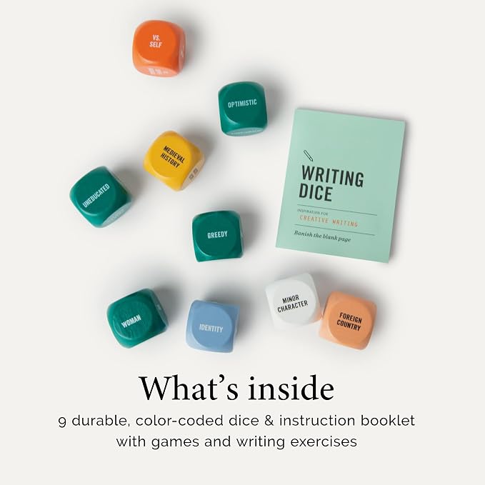 Two Tumbleweeds Writing Dice for Creative Writing — Beat Writer's Block | Story - Image 8