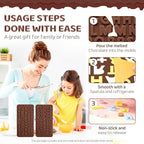 2PCS Silicone Molds for Chocolate, Number Letter Molds, Reusable Candy Molds - Image 4