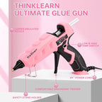 THINKLEARN Hot Glue Gun, Full Size, 60/100W Dual Power | Heavy Duty Glue Gun - Image 8