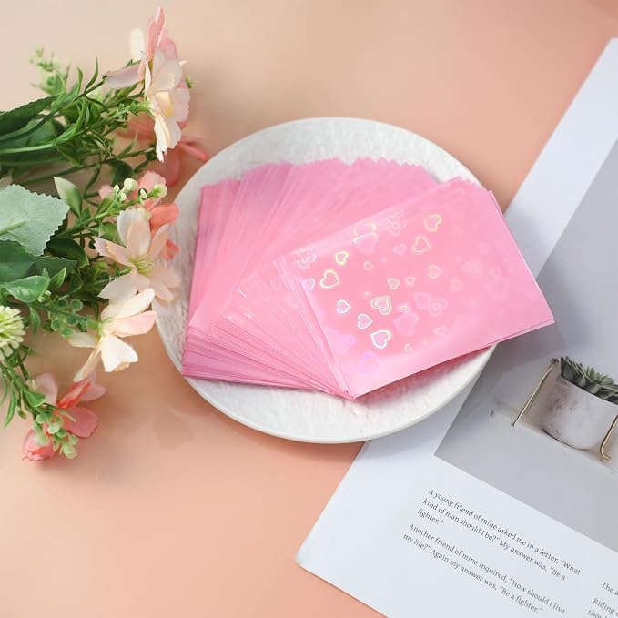 Penitue Photocard Sleeves, Holographic Foil Cover | Photocard Sleeves - Image 3