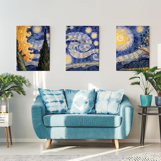 ESRICH Stretched Canvas for Painting, 8 Pack Canvases for Painting 11x14 - Image 7