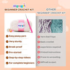 Mewaii Crochet Kit for Beginners Level 1 - Image 2