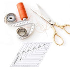 1 Pc Transparent Quilting Templates Ruler, - Image 3