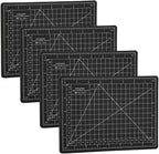A5 Cutting Mat 4Pcs Premium Self Healing PVC Craft Cutting Pad Model Engraving - Image 4