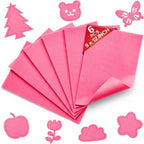 Azalea Pink Soft Felt Sheets for Crafts, 1.6mm Thick, Kids' Crafts, DIY Projects by Grainear
