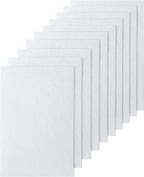 HaoFeiJH 10Pcs White Felt Sheets, A4 Size Felt Fabric Sheets, Sewing Felt by HaoFeiJH