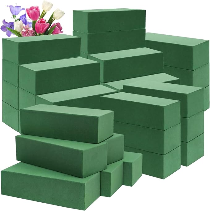Prashent 72 Pcs Floral Foam Blocks, DIY Craft Supplies by Prashent