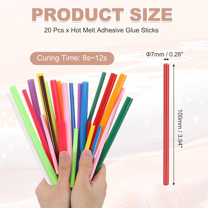 PATIKIL Hot Glue Sticks for Glue Gun - Image 2