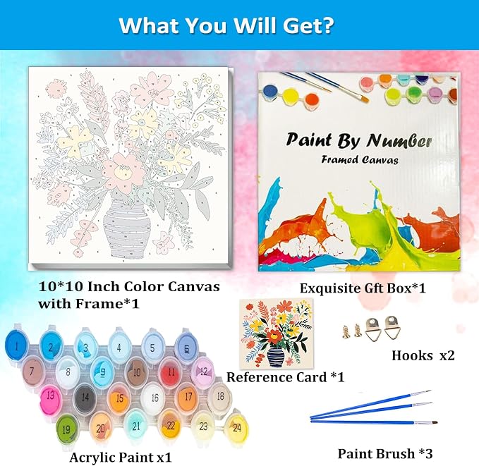 Artunion Framed Paint by Numbers Kit - Image 4
