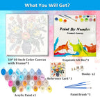 Artunion Framed Paint by Numbers Kit - Image 4