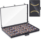 Trade Show Display Case Table Top Portable Aluminum Sports Card Display Case by Memorywuu