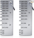 ZeeDix 2 PCS Metal Thickness Gauge Portable Steel Thickness Gauge Metal by ZeeDix