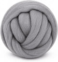 3.53oz Wool Roving: Needle Felting Wool White Roving Wool Felting Supplies Pure by Gipony