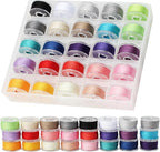 50Pcs Bobbins Sewing Threads Kit 25 Colors 500 Yards Sewing Polyester Thread - Image 4