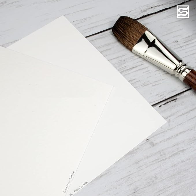 Fluid Watercolor Paper Block, 4 x 6 inches, 15 Sheets, 140 lb Cold Press Pad - Image 7