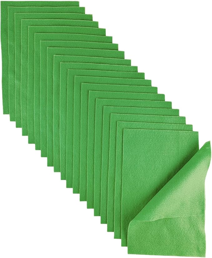 Jtnohx Color Felt, Soft Felt Sheets, 1.4mm Thick 8"x12" Handicraft Felt Fabrics - Image 2