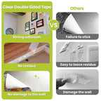 Double Sided Tape Heavy Duty, Removable Nano Double Sided Adhesive Tape - Image 6