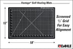 Dahle Vantage 10791 Double-Sided Premium Self-Healing Cutting Mat, 1/2" Grid - Image 3