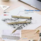 Nicpro 21PCS Professional Drafting Tools & Geometry Set - Image 6