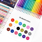 18 Color Extra Fine Tip Paint Pens - Image 5