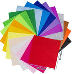 6" x 6" Felt Fabric Sheets for Crafts, 1mm Thick, Squares Non-Woven Felt Fabric - Image 4