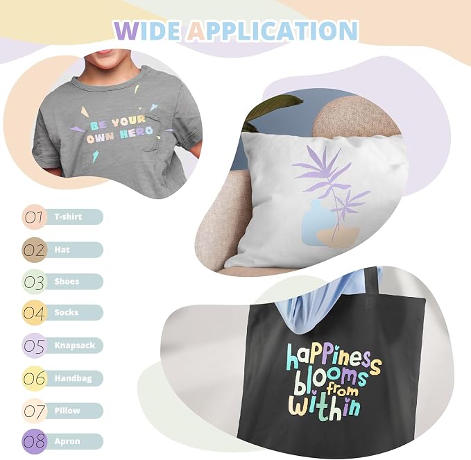 HTVRONT Boho HTV Vinyl Bundle - Image 4