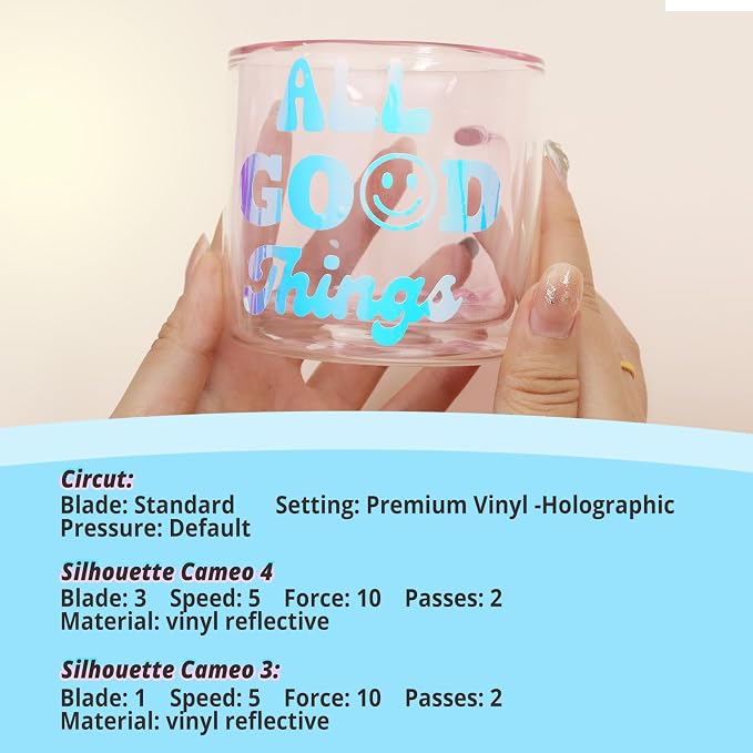 HTVRONT Holographic Vinyl Permanent - Image 4